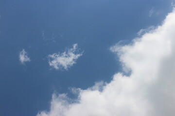 blue sky with clouds