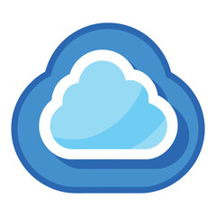 Vector cloud icon vector design