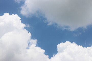 blue sky with clouds