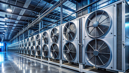 Data center cooling system with precision temperature control