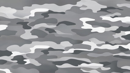 A simple camouflage pattern in Grey. Military camouflage. Illustration Formats 4K UHD