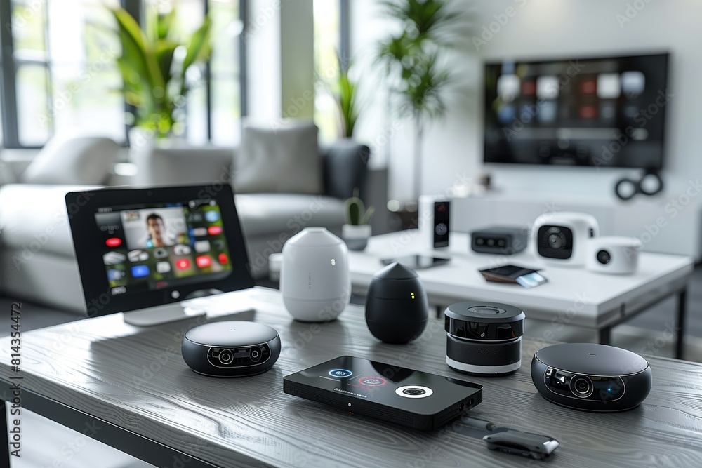 Aufkleber optimize alarm functionalities with motion sensors, quick lens adjustments, and robust equipment set