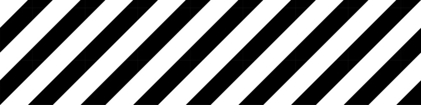 Pattern diagonal stripes black and white. Stripes horizontal pattern thick line.