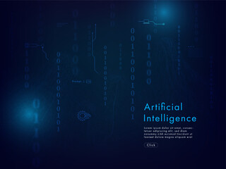 Hi-tech digital technology futuristic circuit digital. Abstract futuristic design. AI, artificial intelligence. Modern futuristic design. Global network connection technology. vector illustration.