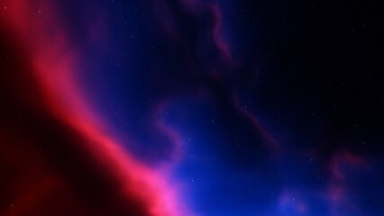 Space background. Nice clean colorful nebula with star field. 3D rendering
