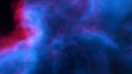 Space of night sky with cloud and stars
