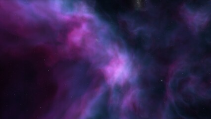 Fototapeta premium Space of night sky with cloud and stars 
