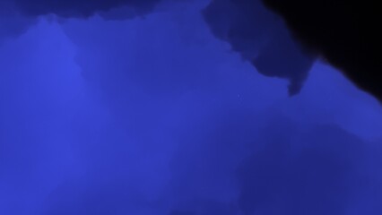 Space of night sky with cloud and stars
