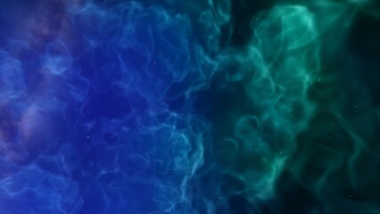 nebula gas cloud in deep outer space

