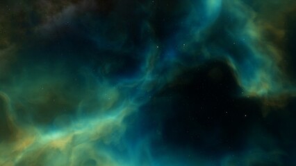 Space of night sky with cloud and stars
