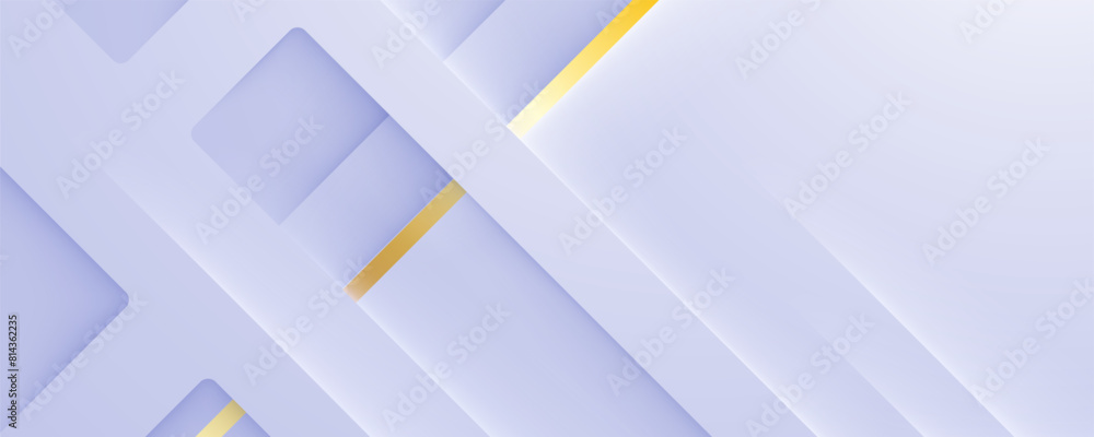 Poster abstract papercut white background line overlap layers decorative shape design.