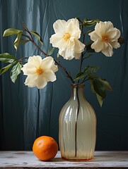 still life with flowers