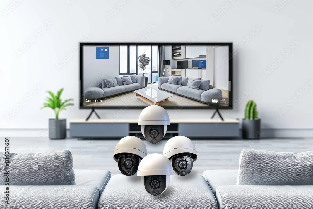 Poster elite safety measures and noise detectors, integrated with mesh wi-fi, secure window security in urb