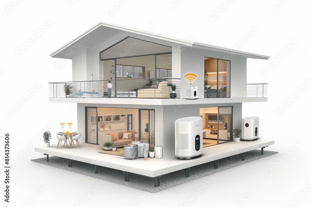 Poster noise detectors, essential for elite safety measures, use mesh wi-fi in secure window security syste