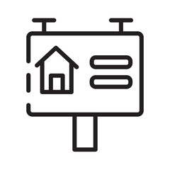 Farm Wheat Garden Line Icon