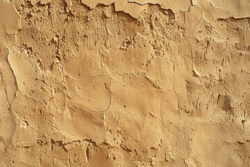 Smooth adobe wall texture with sun-dried clay and subtle imperfections.