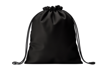 black bag isolated on white