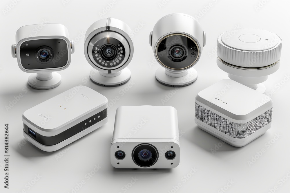 Poster loud signaling from a remote alarm system with dual cameras enhances digital monitoring for private 