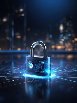 In a futuristic landscape of data security