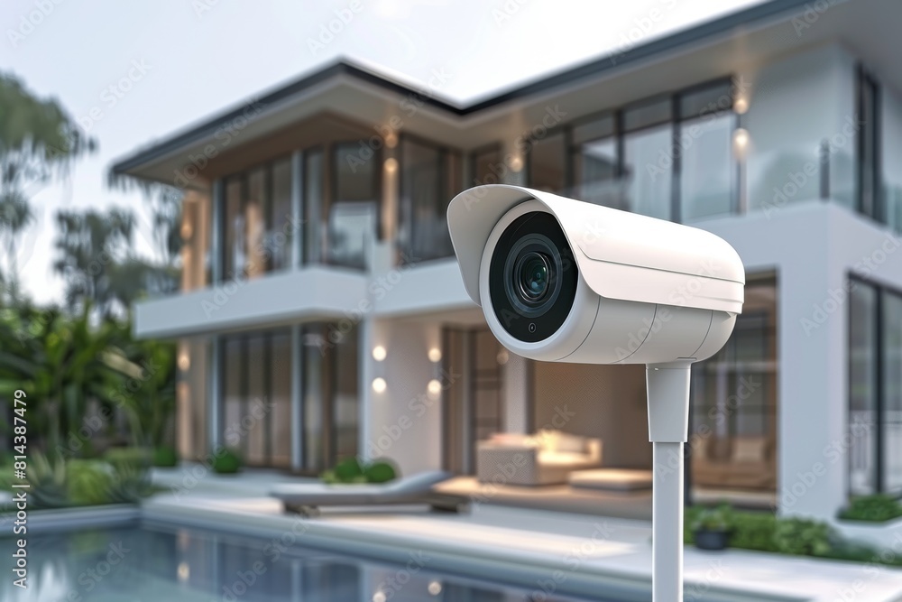 Poster visual deterrence through advanced alarms and connected surveillance confirms the effectiveness of s