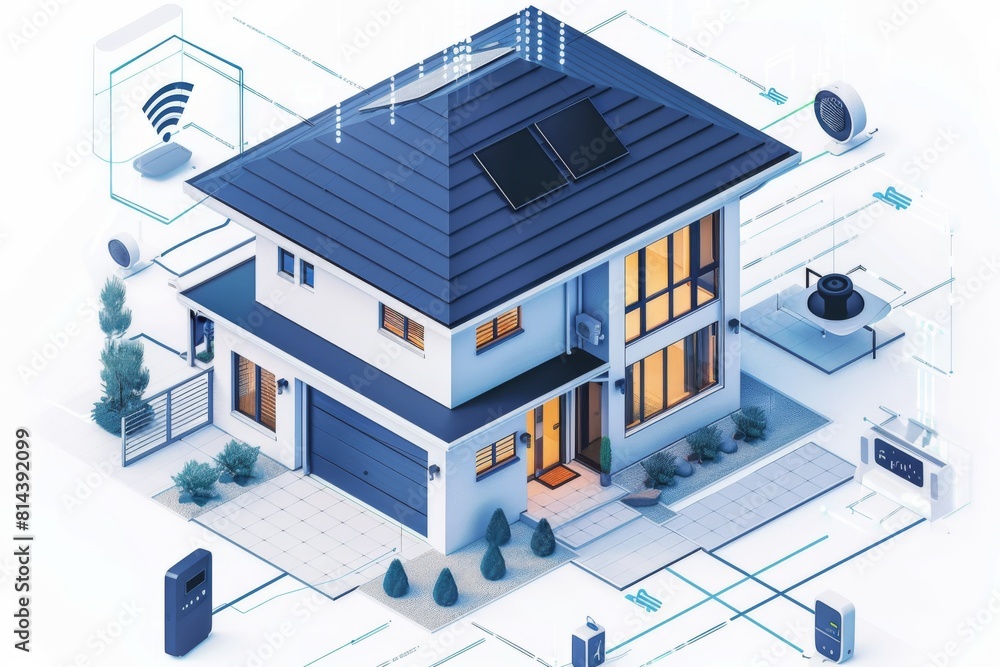 Poster confirm and deter perimeter security threats visually with advanced technology and smart alarms in c