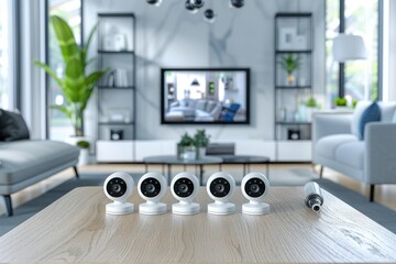 Wireless protocols enable the integration of smart cameras, CCTV, and lighting into a reliable network for advanced home surveillance.