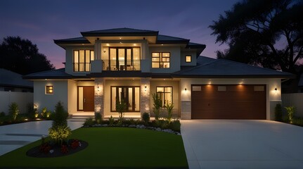 Beautiful Home Exterior.generative.ai