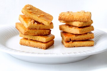 Homemade Kue Kacang or Peanut cookies. cookies for eid mubarak.