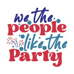 We the people like the party
