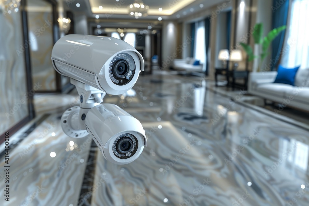 Aufkleber integrate advanced lighting, smart cameras, and cctv into a reliable network with security alarms us