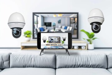 Security systems managed remotely with powerful Wi-Fi ensure comprehensive coverage and camera protection through network safeguard measures.