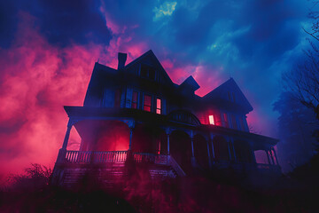 The haunted house on the hill is said to be the home of a powerful witch who was burned at the stake in the 17th century