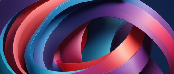 A colorful wave background