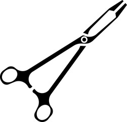 Forceps icon vector