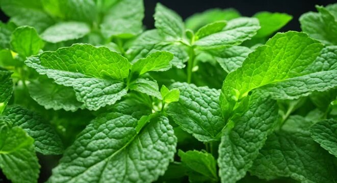Macro move, Fresh Mint Leaf Videos