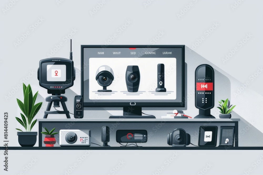 Poster smart home security pressure detection quality optimizing safeguard systems security confirmation de