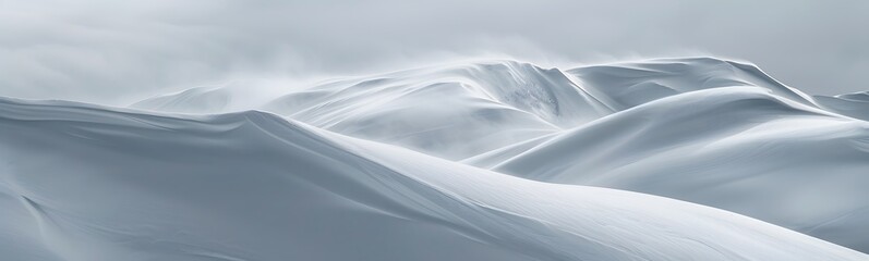 Obraz premium snowy mountains background
