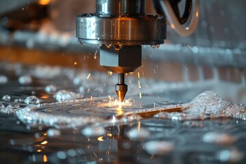 Plasma cutting of metal, modern industrial technology