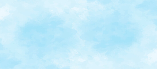 Blue sky with cloud .Beautiful blue sky with white clouds .bright cloud cover in the sun calm clear winter air background .gradient light white background.	