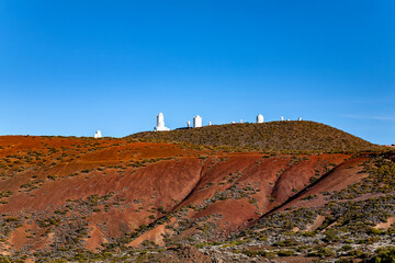 Teide Observatory, Island Tenerife, Canary Islands, Spain, Europe.