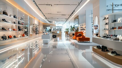 Interior View of Charles and Keith Store, Marina Bay Sands, Singapore - November 05, 2023