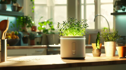 AI-driven home gardening systems can monitor soil moisture levels, plant health