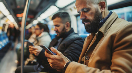 Business travelers use translation apps to communicate with international clients and partners, breaking down language barriers and fostering effective communication during their commute