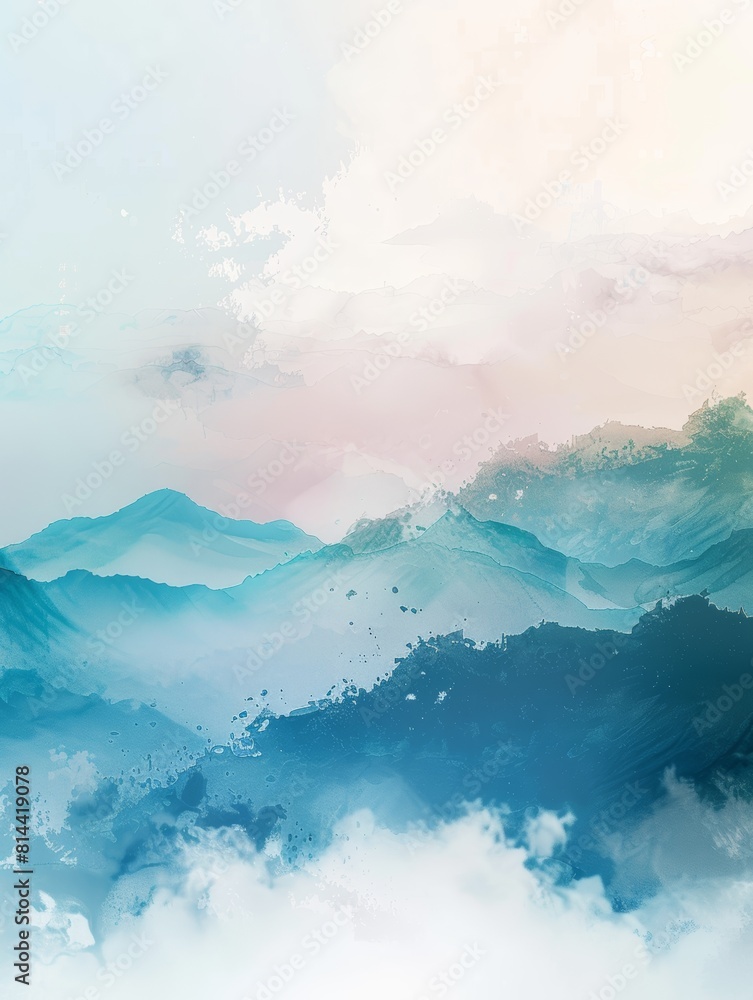 Poster elegant chinese-inspired background for design and art generative ai