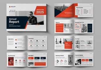 Annual Report Template Landscape
