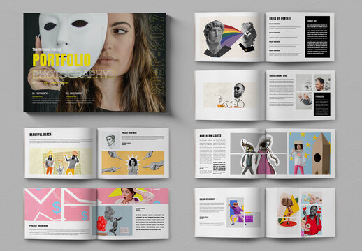 Photography Portfolio Template Landscape