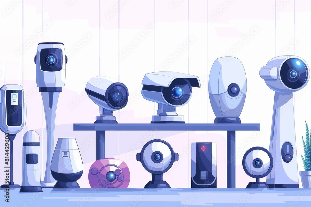Poster real estate digital platforms secure protection through automated settings in security technologies,