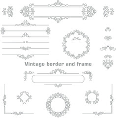 Photo frame with lace for paper cutting, Laser cut template collection. Set of abstract oval, round, square and rectangle frame with swirls, vector ornament. Laser cutting design. 