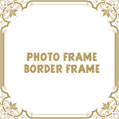 Photo frame with lace for paper cutting, Laser cut template collection. Set of abstract oval, round, square and rectangle frame with swirls, vector ornament. Laser cutting design. 