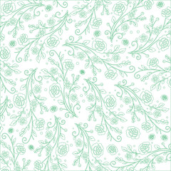 Flower seamless pattern background. Elegant texture for backgrounds. pattern for continuous replicate. See more seamless backgrounds in my portfolio.